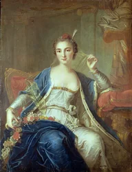 Portrait de Mademoiselle Marie Sallé (vers 1702-56) 1737